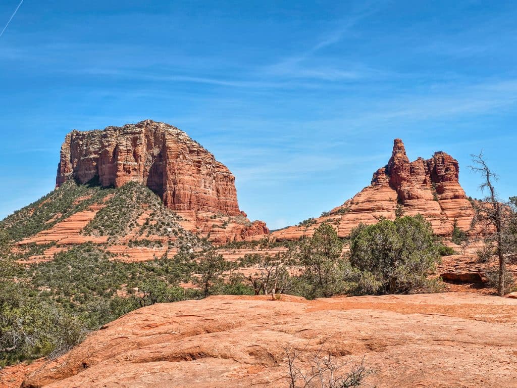 Bell Rock and Courthouse Butte